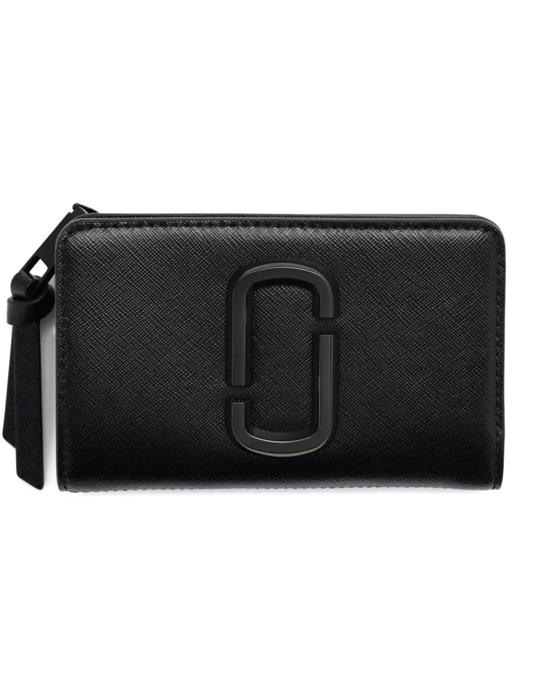 Marc Jacobs The Snapshot J-Marc compact wallet - Schwarz Schwarz