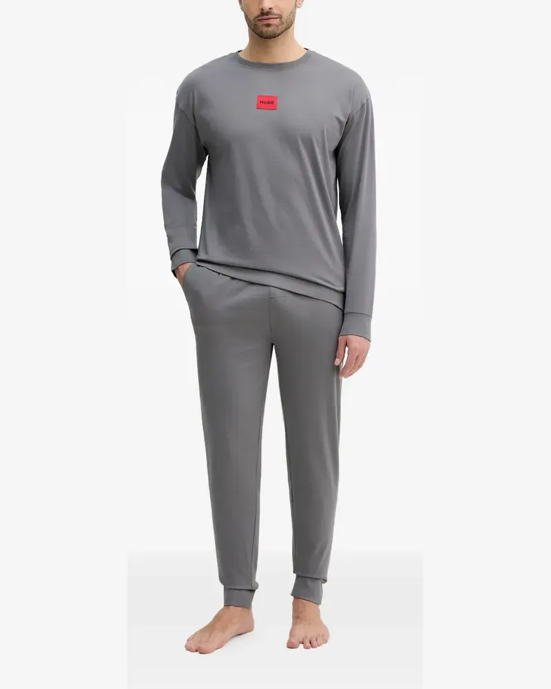 HUGO BOSS Galaxy Pyjama - Grau Grau