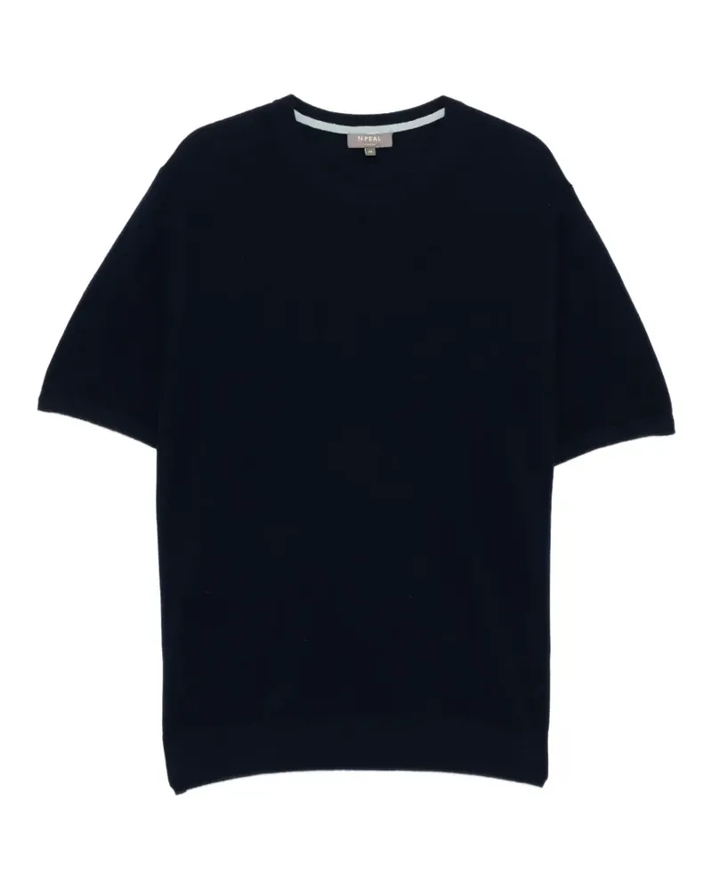 N.Peal Piqué-Oberteil - Blau Blau