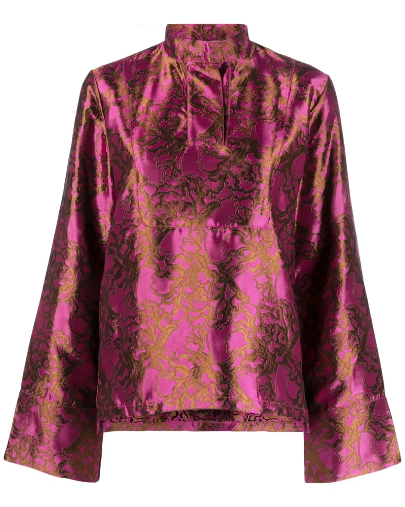 DESTREE Hemd mit Jacquardmuster - Rosa Rosa