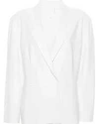 Norma Kamali Easy Fit Blazer Weiß