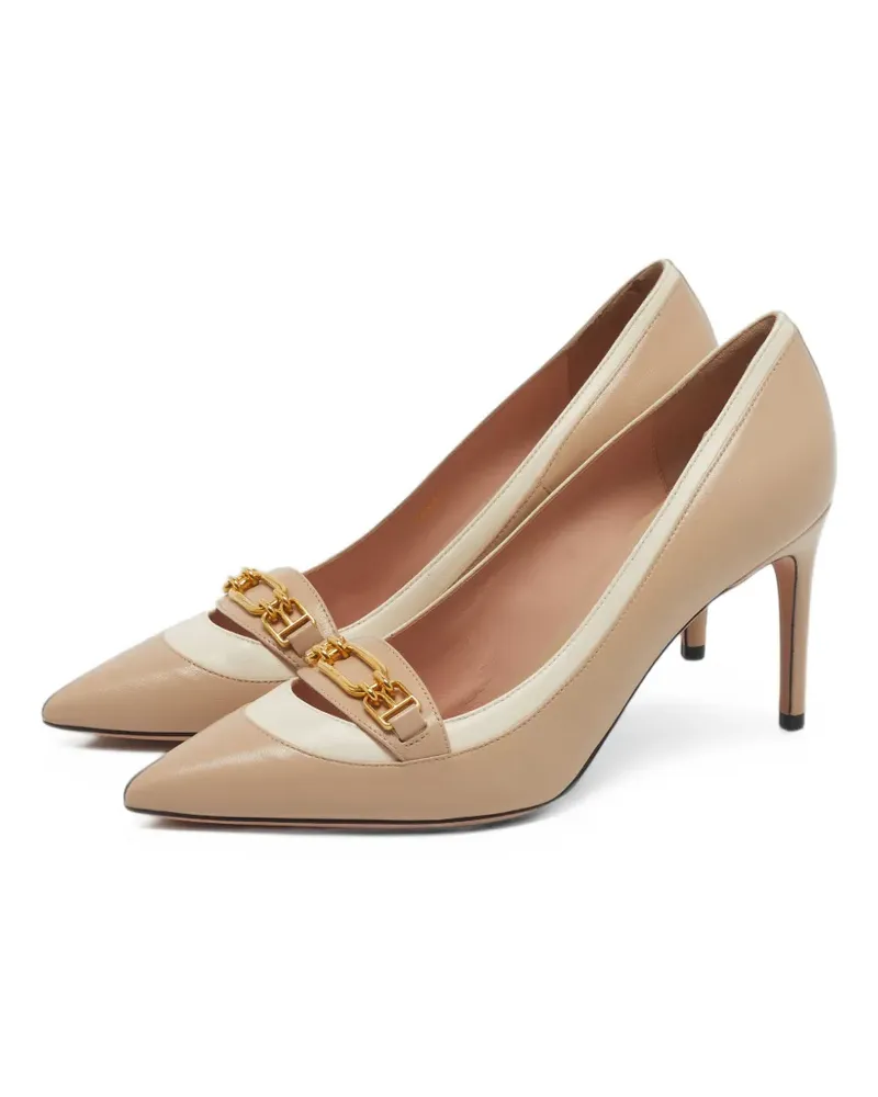 Bally Daika Pumps mit Kette - Nude Nude