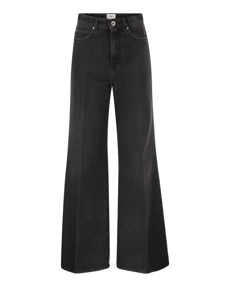 Max Mara wide-leg jeans - Schwarz Schwarz