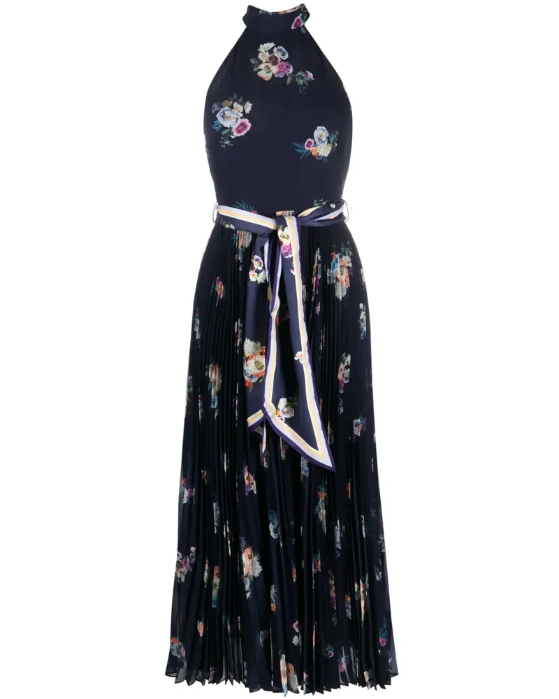 Zimmermann Sunray Picnic Maxikleid - Blau Blau