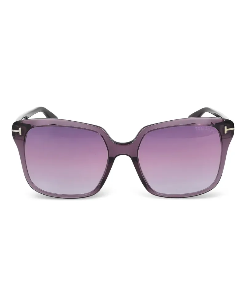 Tom Ford Sonnenbrille mit eckigem Gestell - Violett Violett