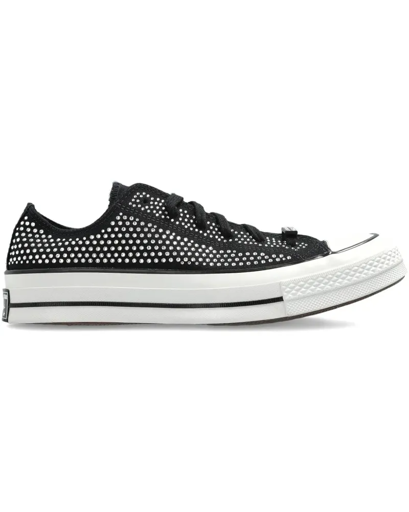 Converse x Swarovski Chuck 70 Sneakers mit Kristallen - Schwarz Schwarz