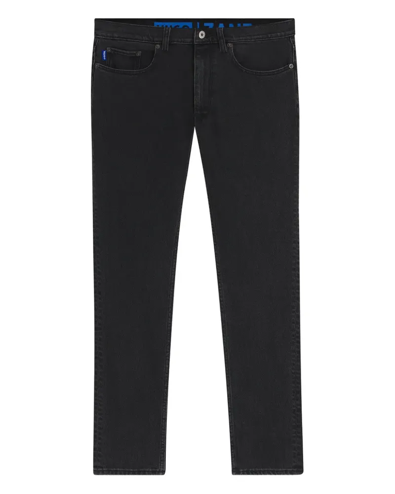 HUGO BOSS Five-Pocket-Jeans aus Baumwolle - Schwarz Schwarz
