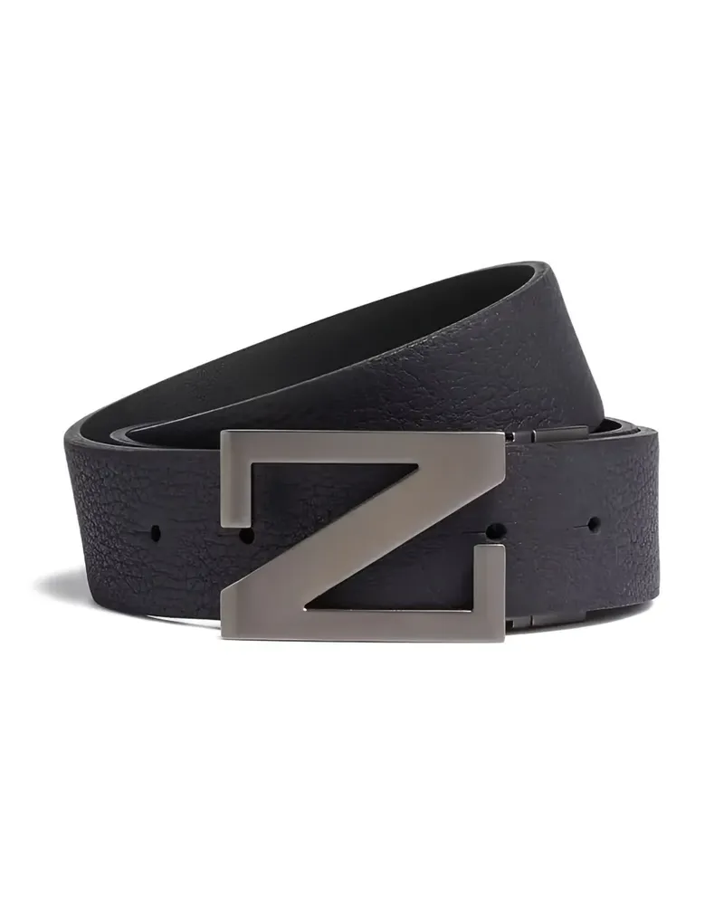 Ermenegildo Zegna Klassischer Gürtel - Blau Blau