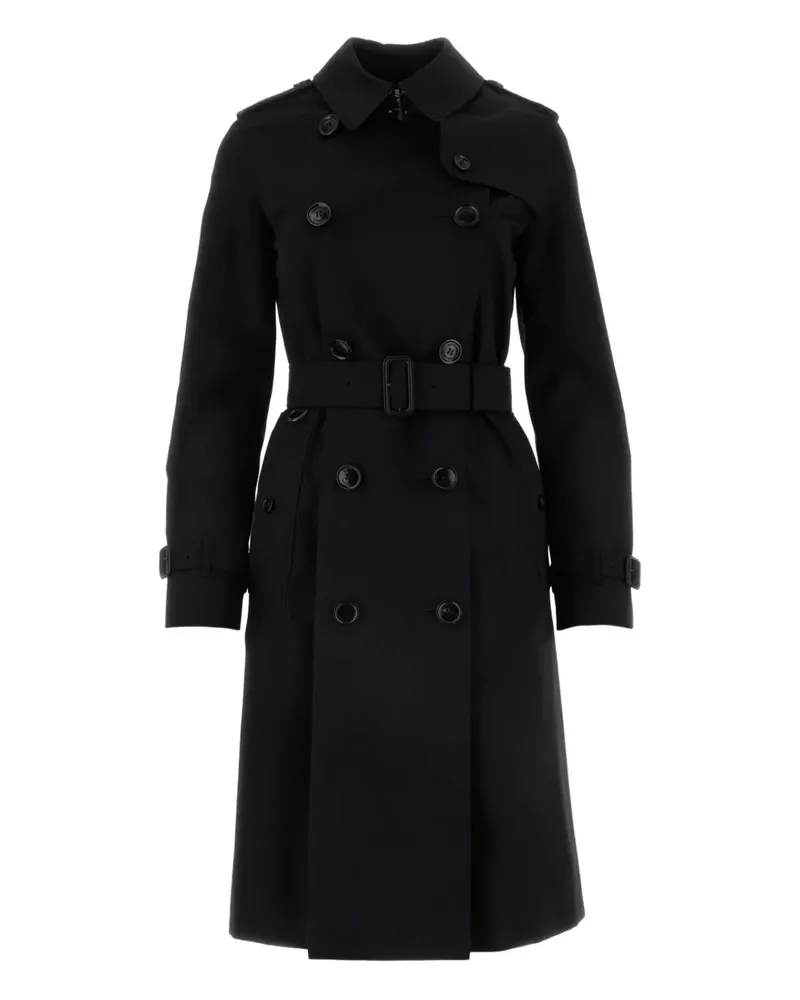 Burberry The Kensington Trenchcoat - Schwarz Schwarz