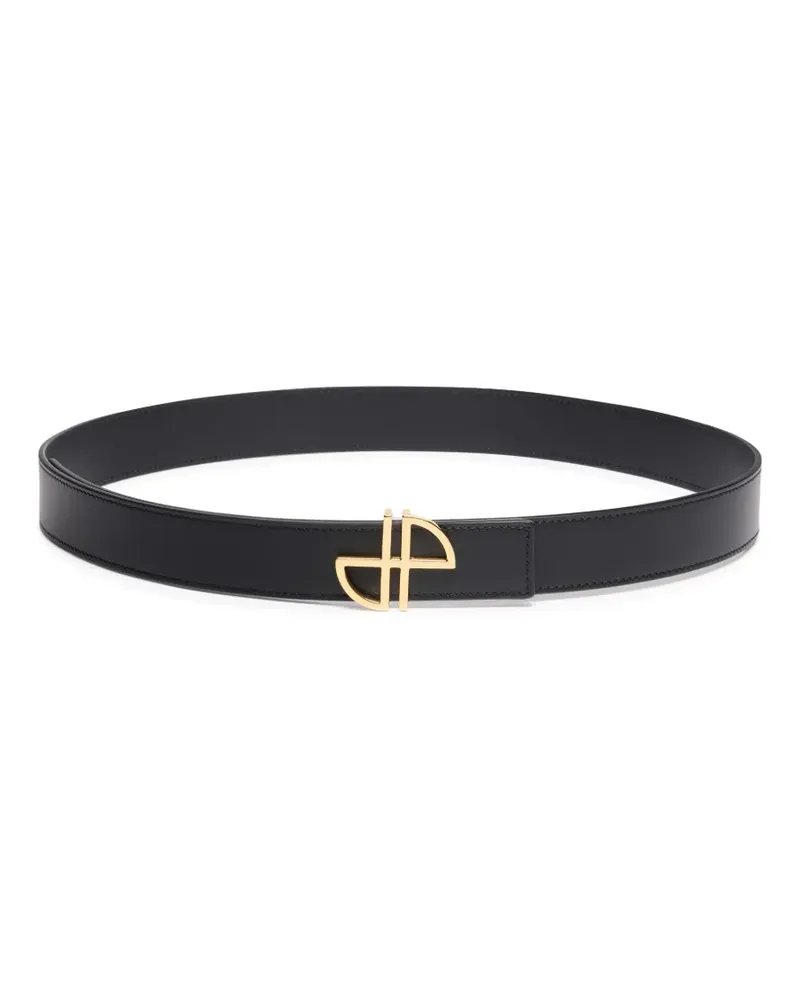 Patou Gürtel mit JP-Monogramm - Schwarz Schwarz