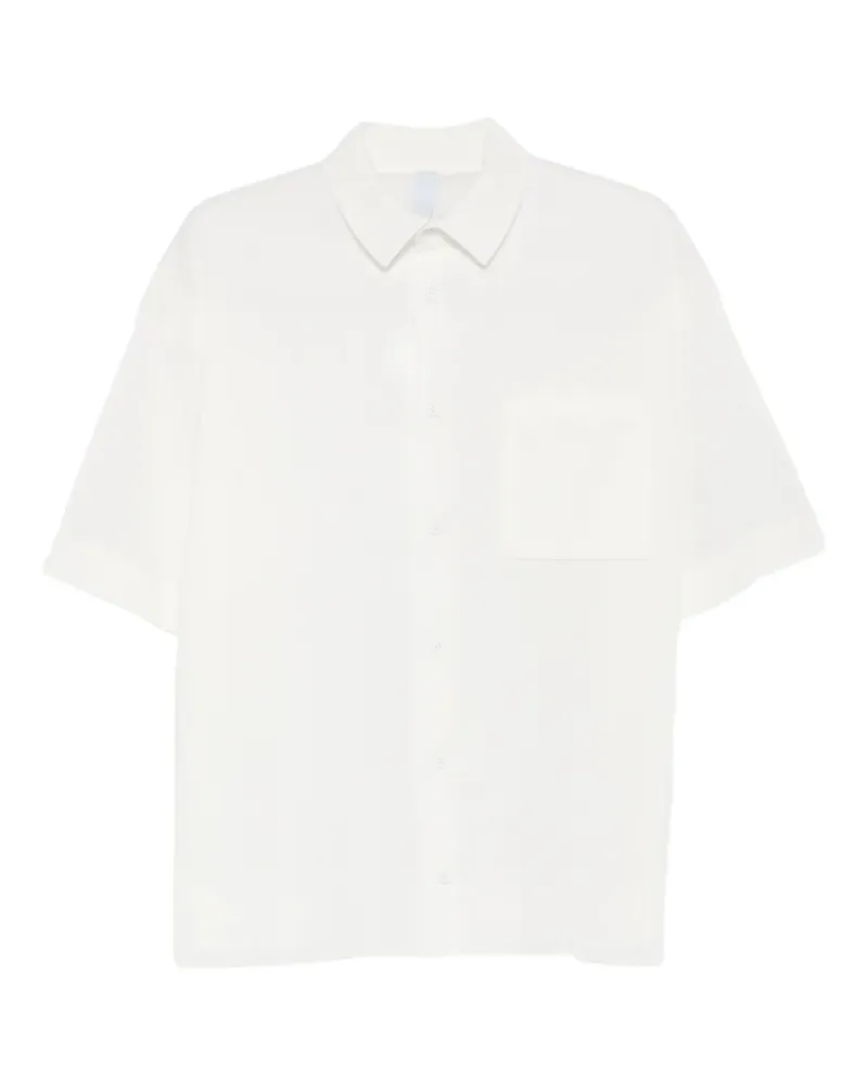 CFCL short-sleeve chest-pocket shirt - Weiß Weiß