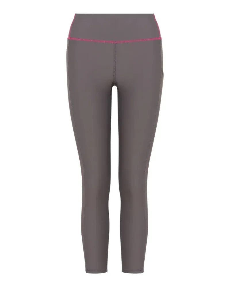Moschino Leggings mit Stickerei - Grau Grau