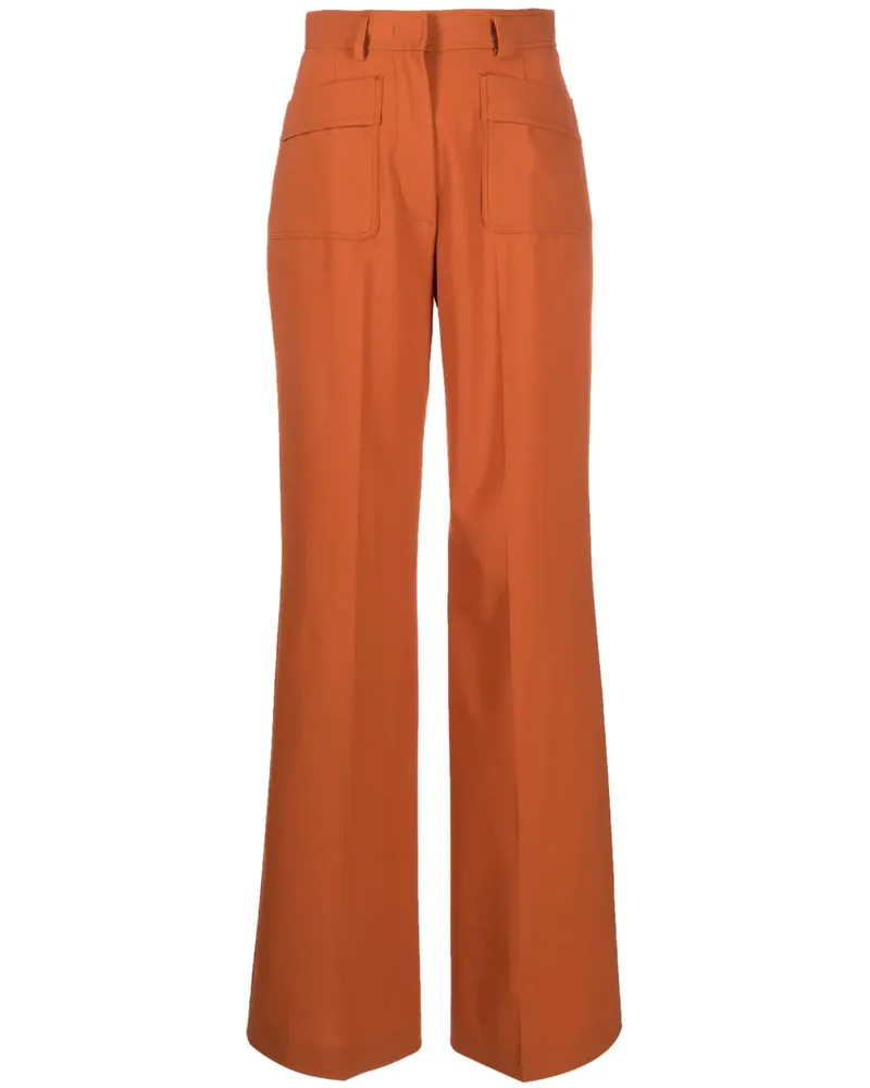 Fay Klassische Palazzohose - Orange Orange