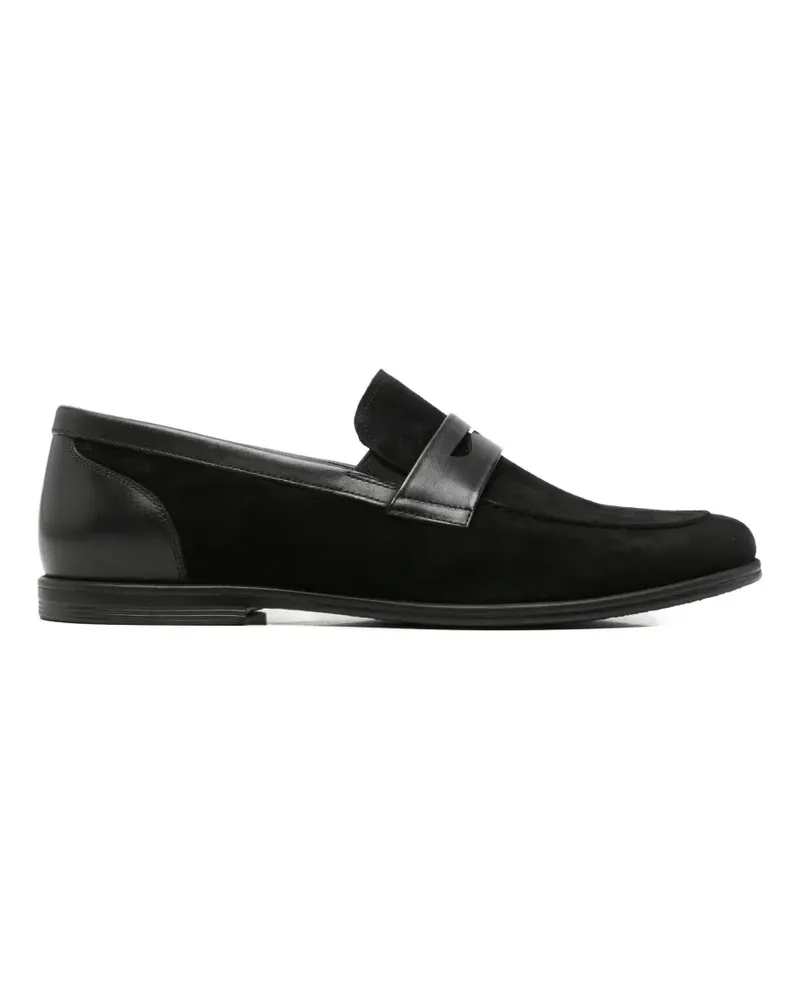 Alberto Gozzi penny-slot loafers - Schwarz Schwarz