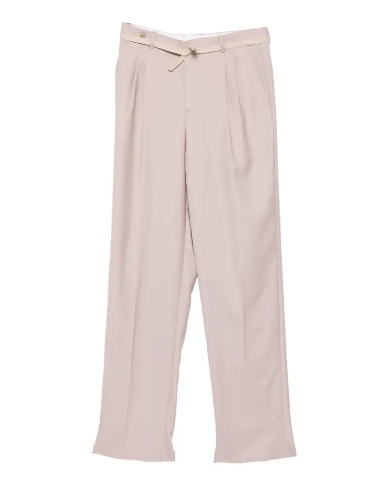 Brioni silk drawstring trousers - Rosa Rosa