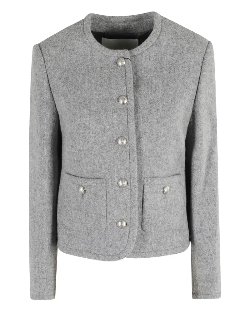 Dunst wool tweed jacket - Grau Grau