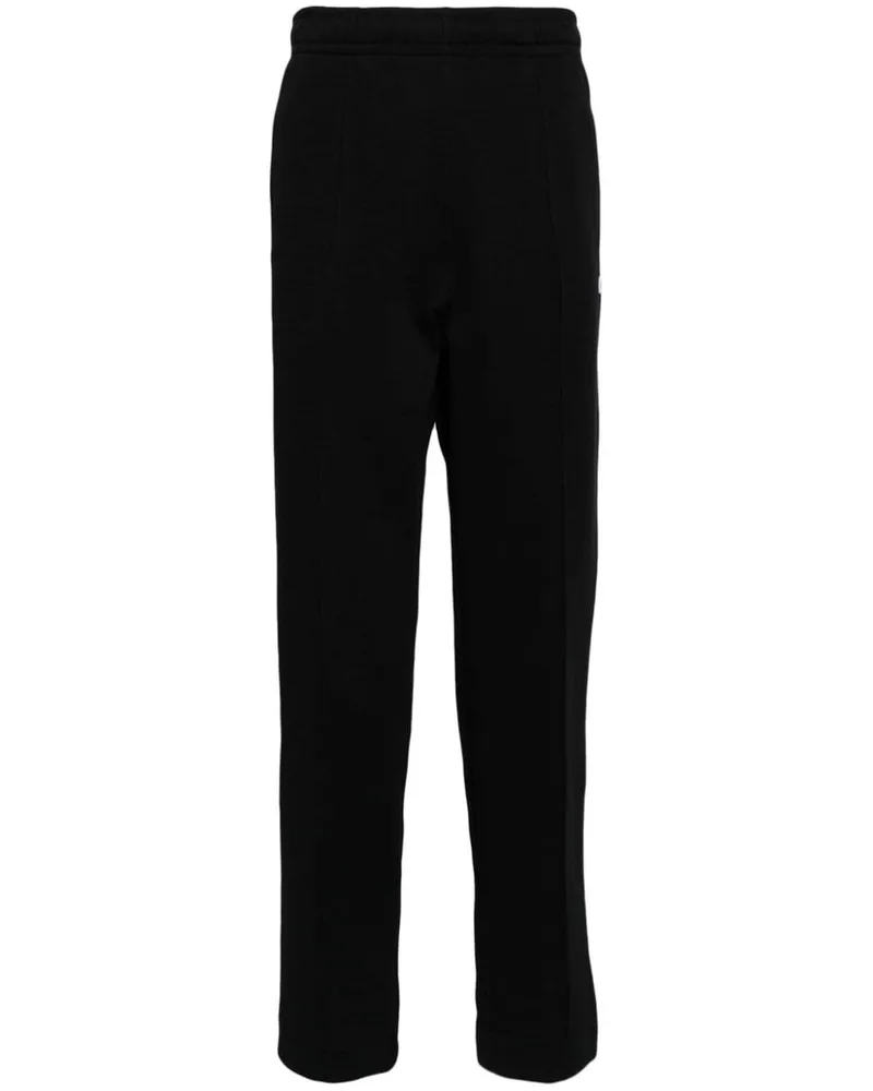 Lacoste Jogginghose mit Kroko-Effekt - Schwarz Schwarz