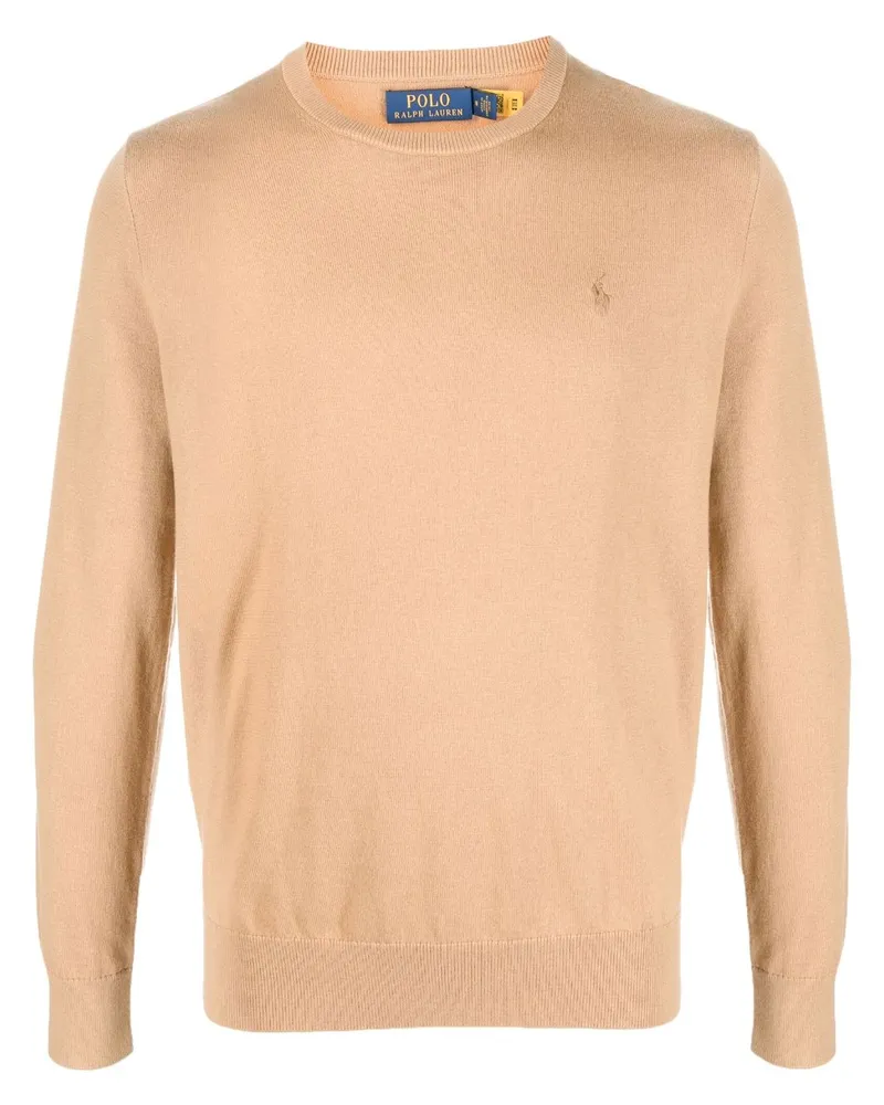 Ralph Lauren Pullover mit Logo-Stickerei - Nude Nude