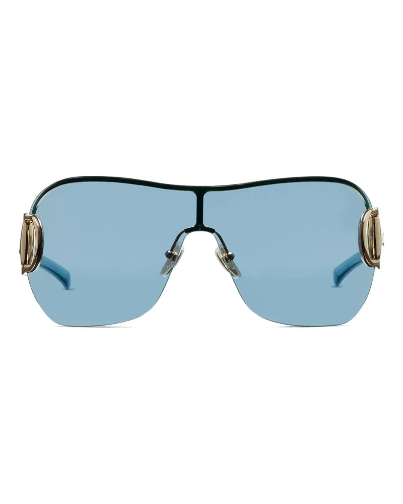 Gucci Rahmenlose Mask Sonnenbrille - Gold Gold