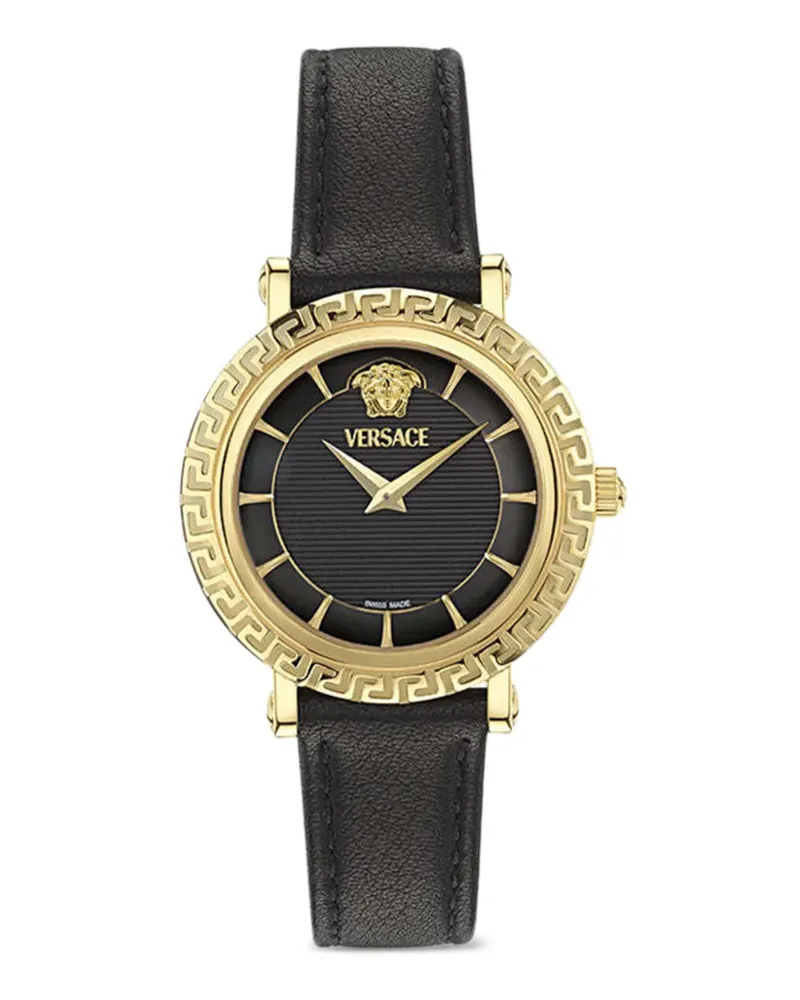 Versace Greca Sphere Nova 35mm watch - Schwarz Schwarz