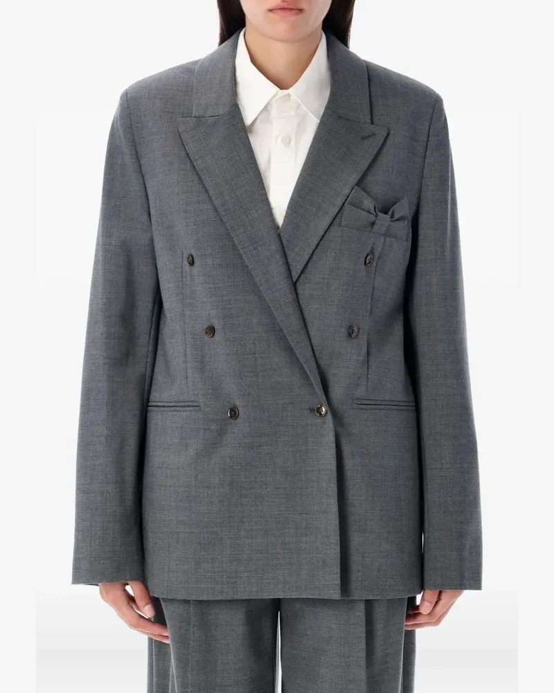 The Garment Doppelreihiger Blazer - Grau Grau