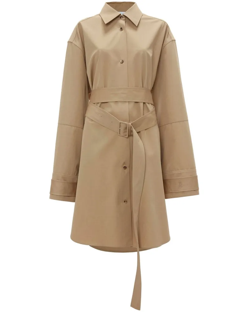 J.W.Anderson Gewickeltes Kleid im Trench-Look - Nude Nude