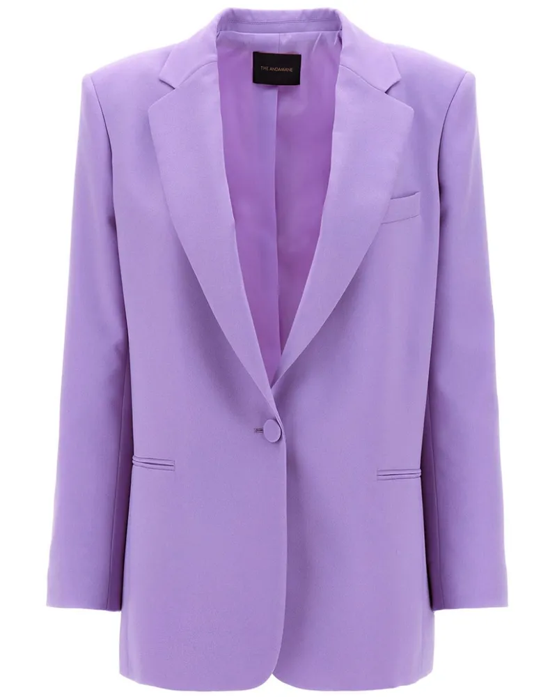 ANDAMANE Einreihiges Sakko - Violett Violett