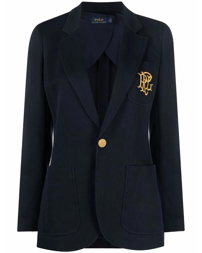 Ralph Lauren Doppelreihiger Blazer - Blau Blau