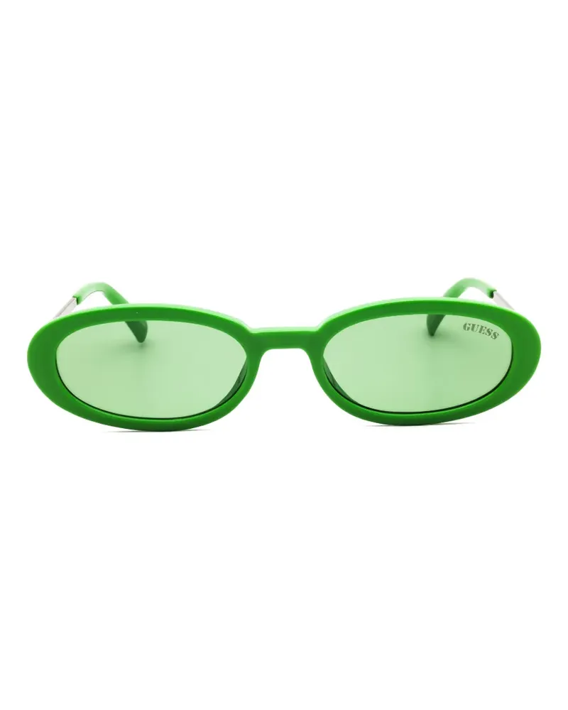 Guess oval-frame sunglasses - Silber Silber