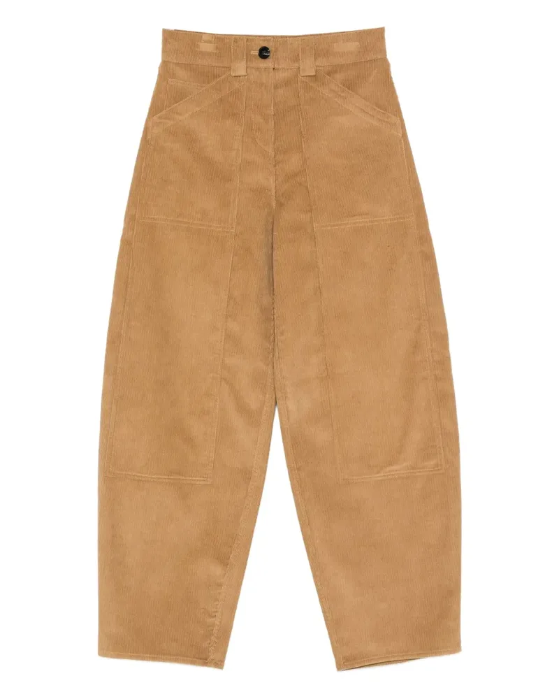 Co Hose mit aufgesetzter Tasche - Braun Braun