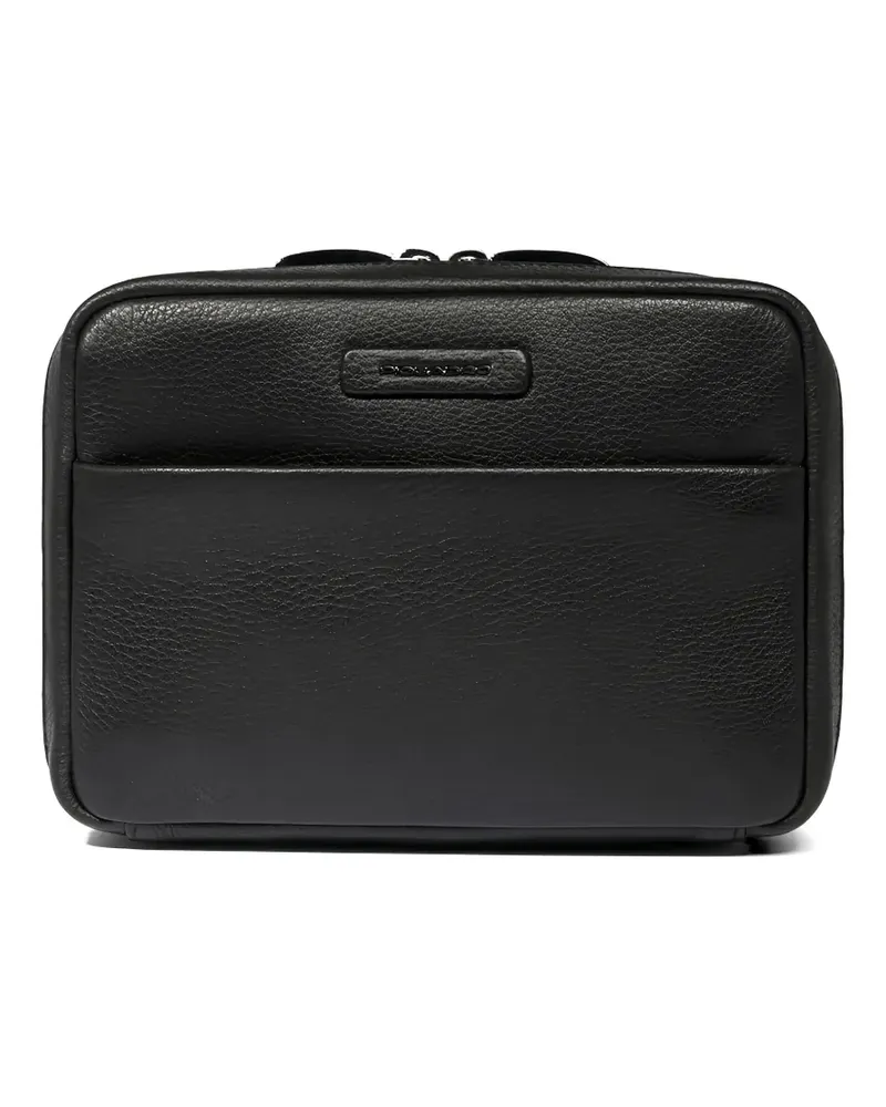 Piquadro Klassische Clutch - Schwarz Schwarz