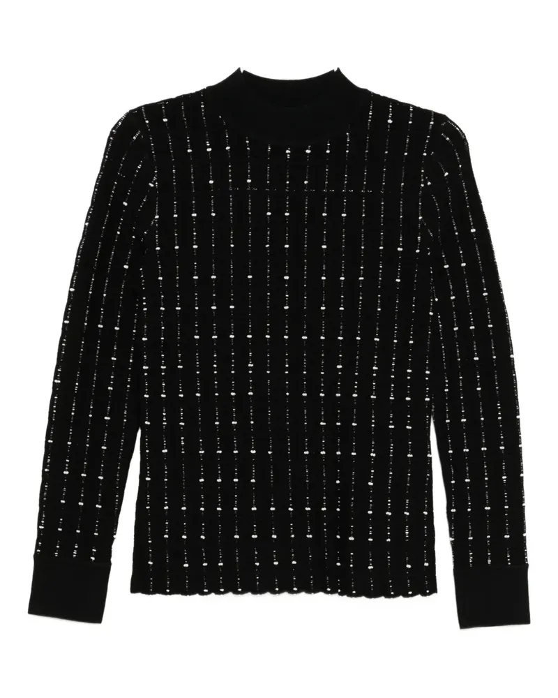 Joseph striped mock-neck sweater - Gold Gold