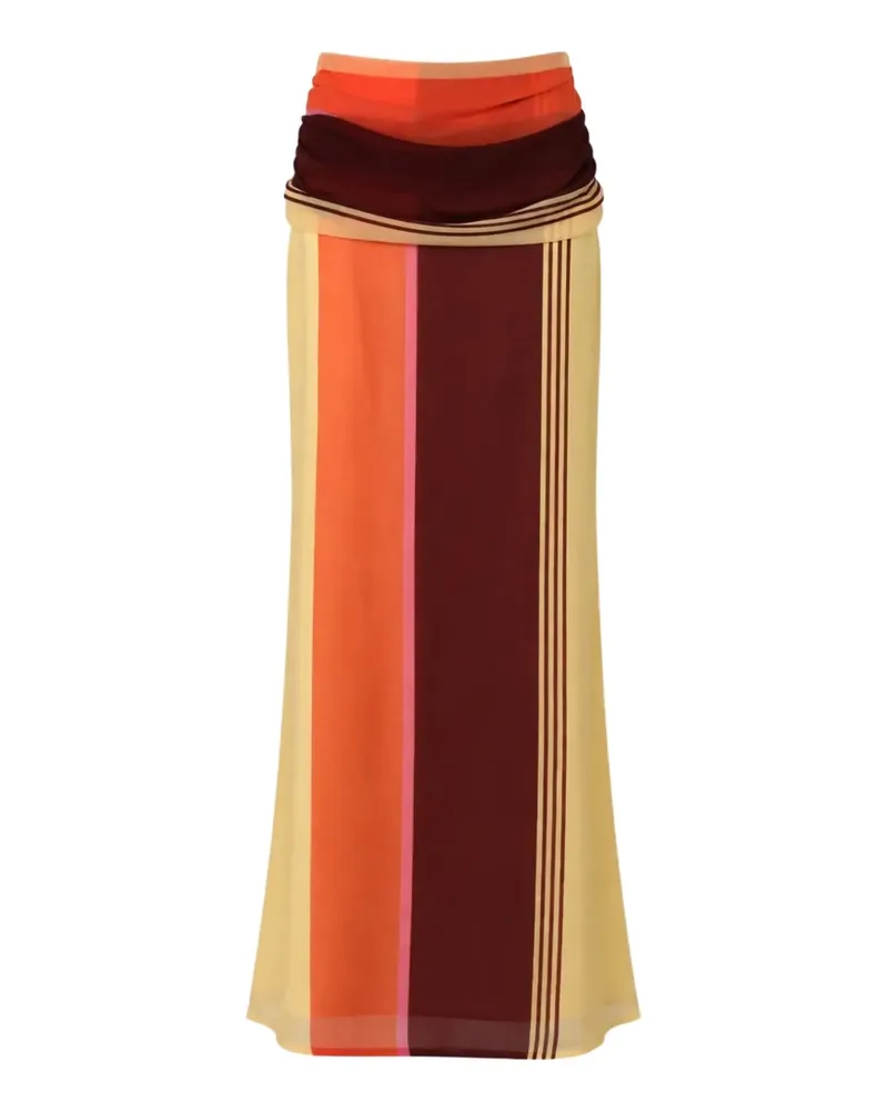 Baobab Collection Drapierter Sumaq Maxirock - Nude Nude