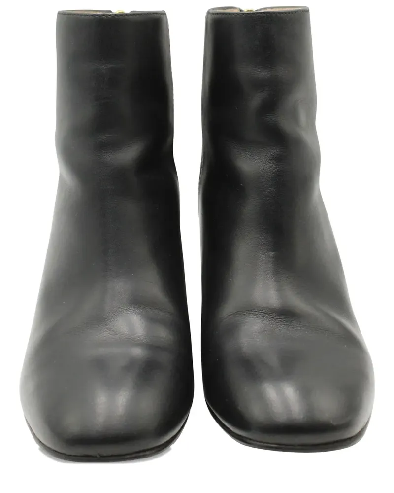 Stuart Weitzman leather heeled boots - Schwarz Schwarz