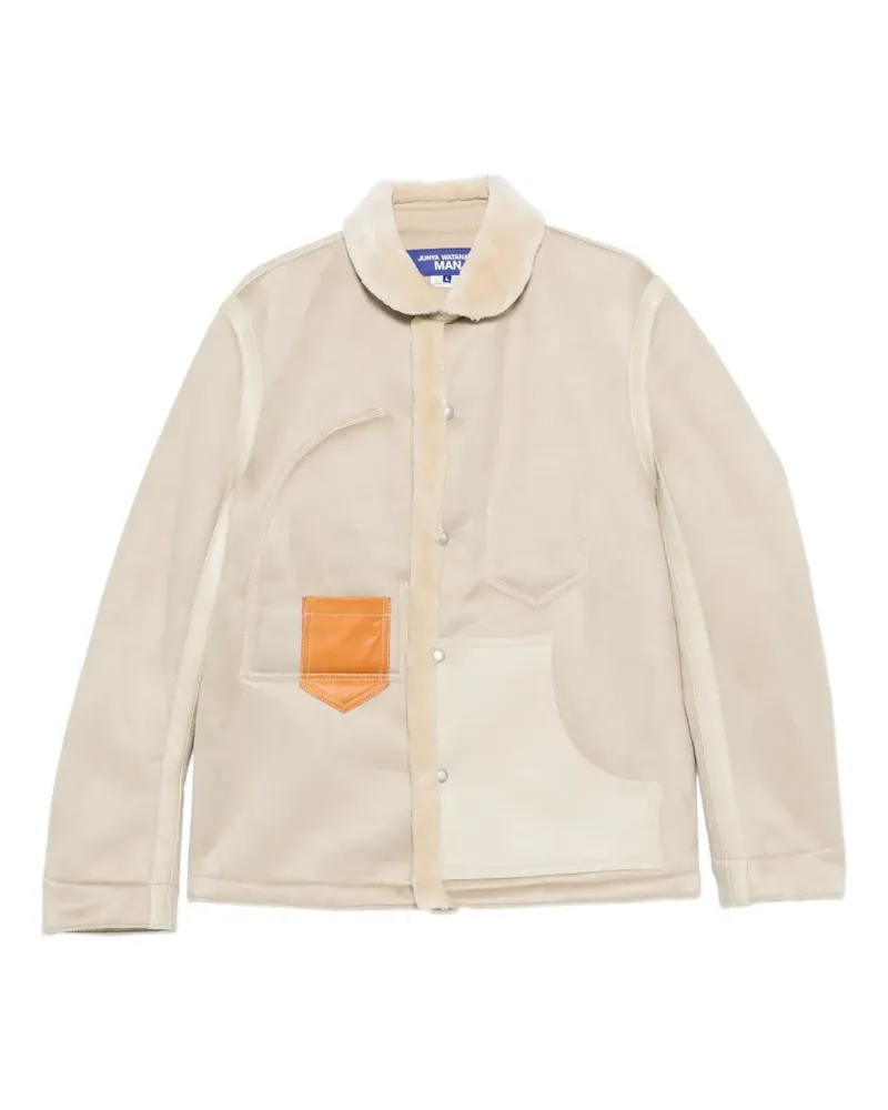 Junya Watanabe Jacke mit Einsätzen - Nude Nude