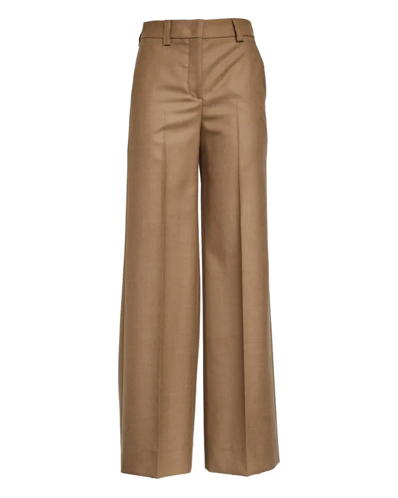 Incotex Neera Hose mit Bügelfalten - Braun Braun