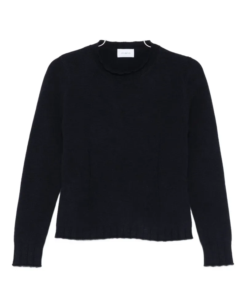 Malo cashmere jumper - Blau Blau