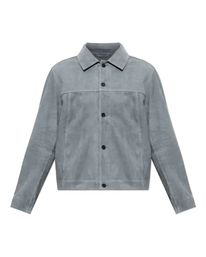 Arma Jaden leather jacket - Blau Blau