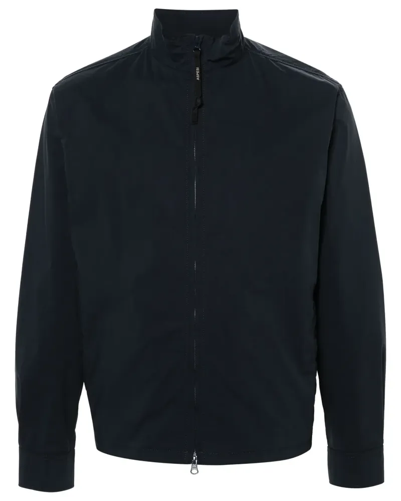 ASPESI Leichte Jacke mit Reißverschluss - Blau Blau