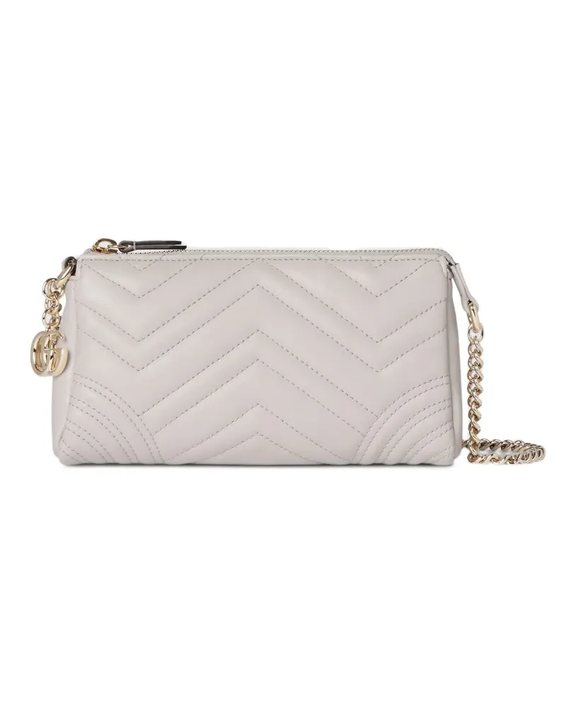 Gucci GG Marmont Schultertasche - Grau Grau
