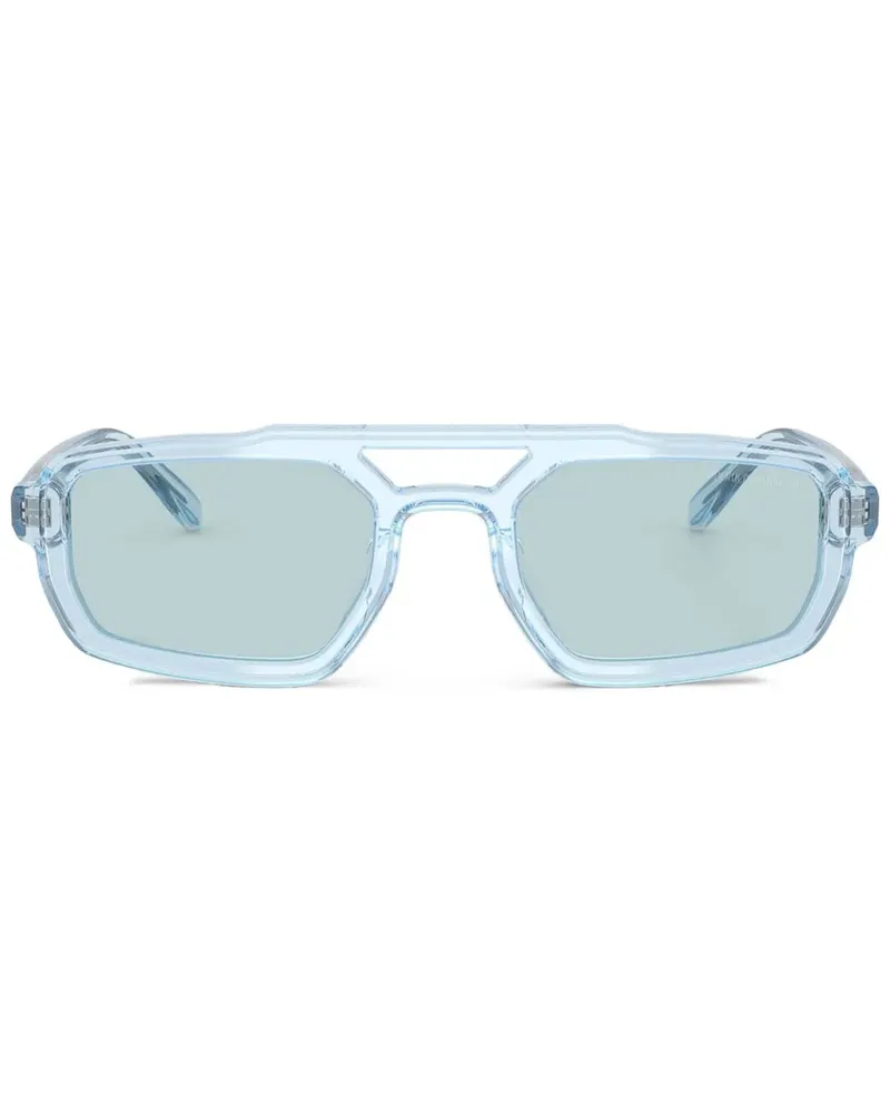 Emporio Armani Transparente Sonnenbrille - Blau Blau
