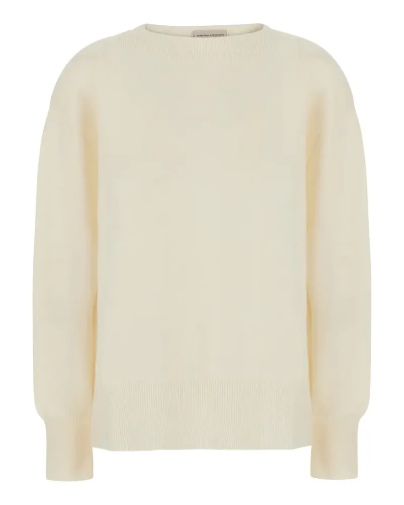 Semicouture Candy Pullover mit geripptem Besatz - Nude Nude