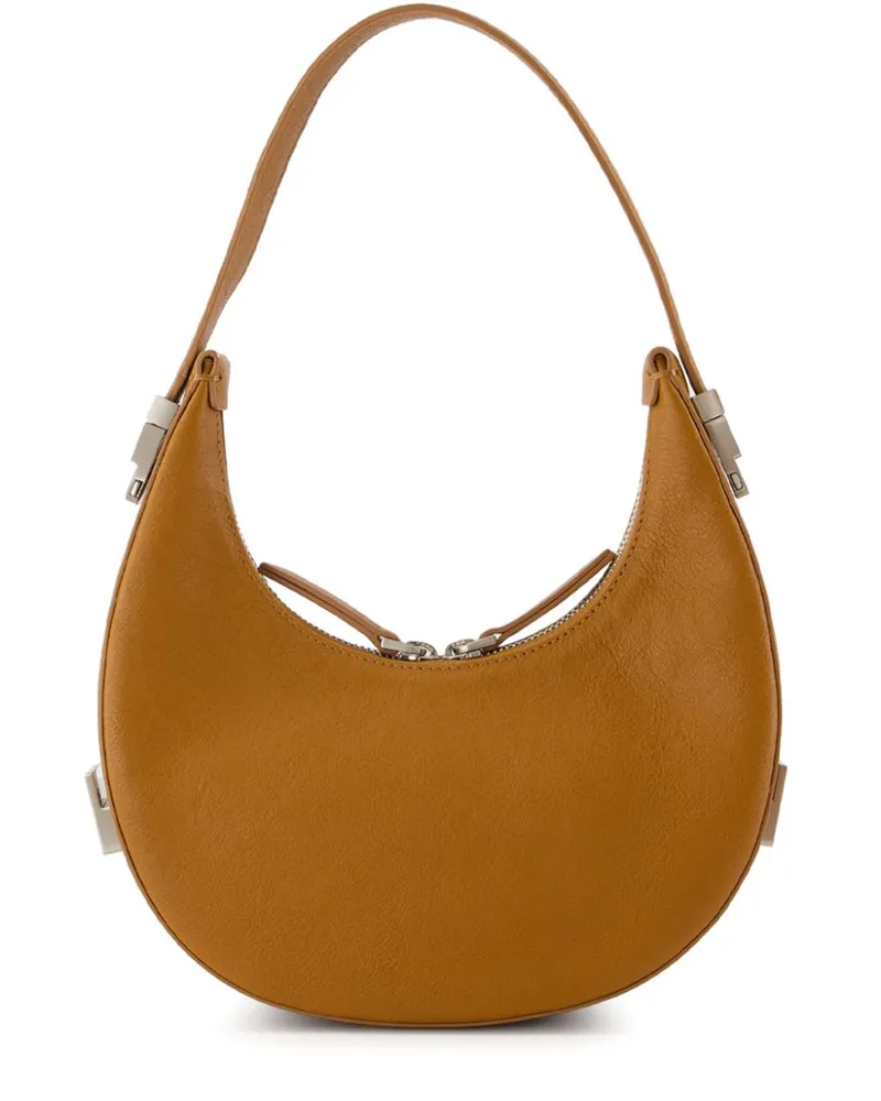 OSOI Schultertasche aus Leder - Braun Braun