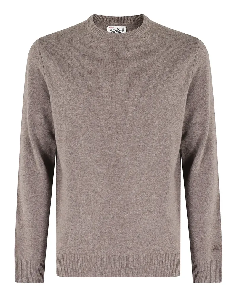 MC2 Saint Barth Regent Pullover mit Rundhalsausschnitt - Braun Braun