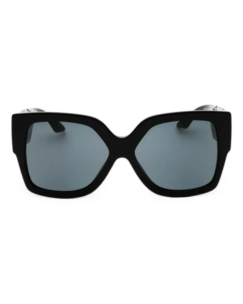 Versace Sonnenbrille im Oversized-Look - Schwarz Schwarz