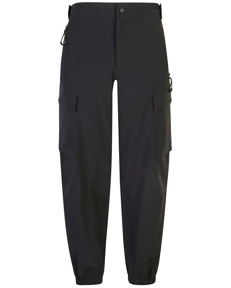 Moncler Cargohose mit geradem Bein - Schwarz Schwarz