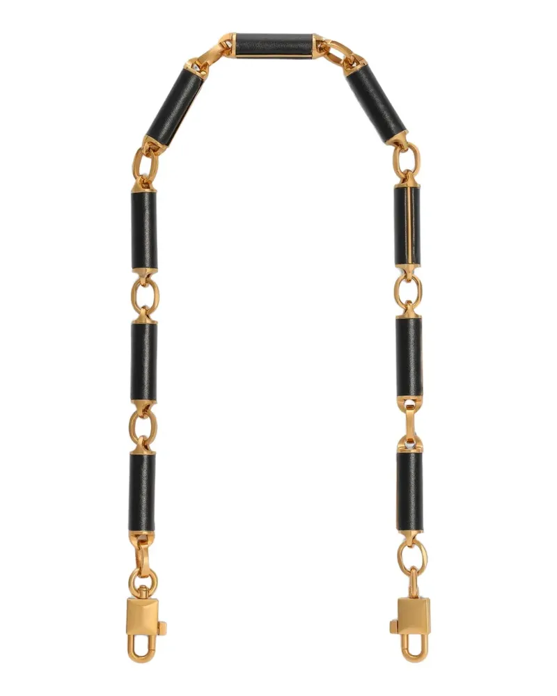 Dolce & Gabbana Schulterriemen aus Kalbsleder - Gold Gold