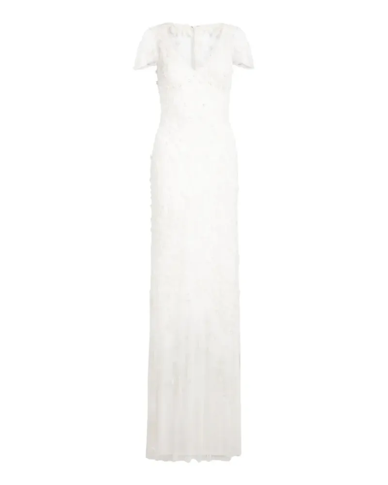 Jenny Packham Sweet Juliet Maxikleid aus Blumenspitze - Weiß Weiß