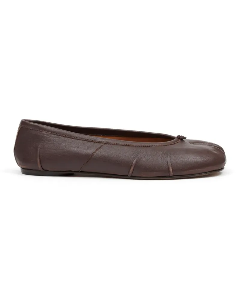Maison Margiela Tabi ballet flats - Braun Braun
