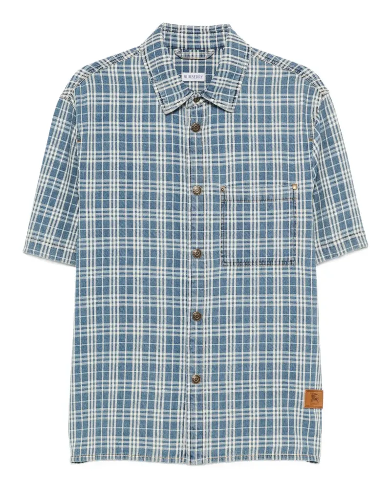 Burberry Kariertes Hemd - Blau Blau